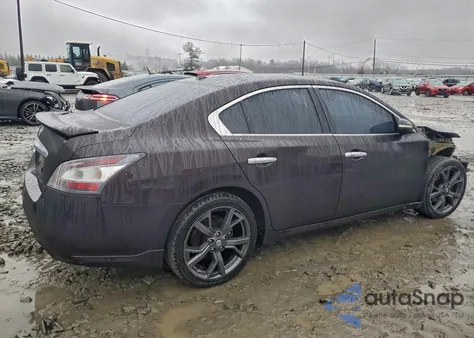 2014 Nissan Maxima S из США, поврежденный, VIN 1N4AA5AP1EC496495